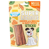 Goodboy Super Licious Chicken with Broccoli & Sweet Potato Sticks 100g